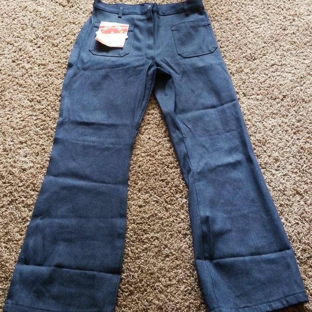 Seafarer bell bottom Navy jeans. NWT